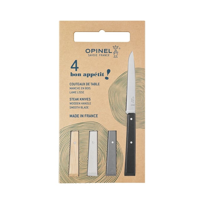 Set de couteaux Coffret Bon Appétit Minéral Steack 4pcs - OPINEL