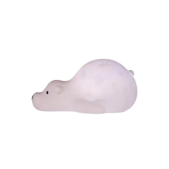 Veilleuse projecteur blanc <span itemprop=