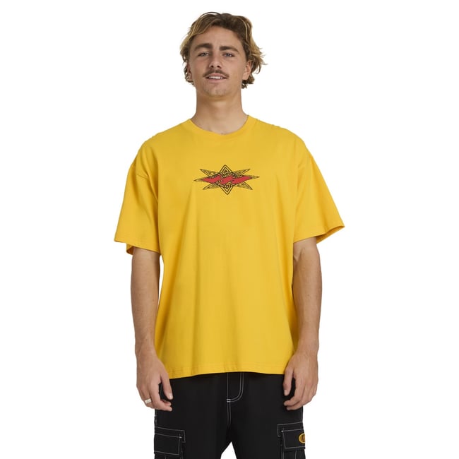 T shirt manches courtes OTIS DIAMOND multi old gold <span itemprop=