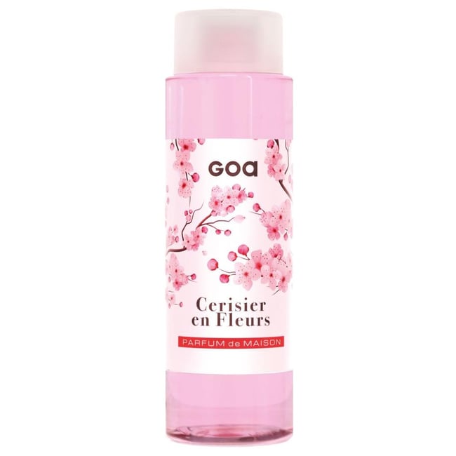 Parfum d'intérieur - Recharge Goatier 250ml Cerisier en fleur Couleur v002234 <span itemprop=