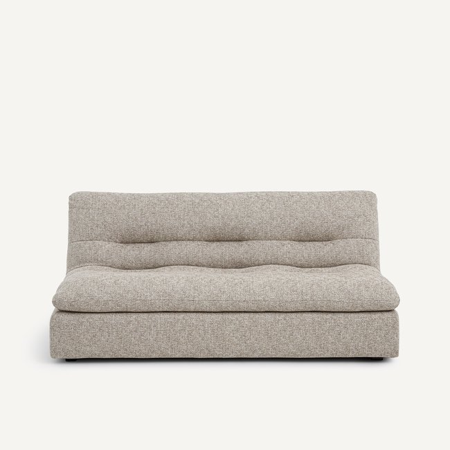 3-Sitzer-Modul Giuliano, Baumwollmix beige <span itemprop=
