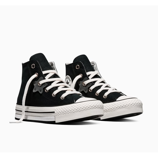 Baskets CHUCK TAYLOR ALL STAR EVA LIFT HI POTABLE HEIRLOOM noir <span itemprop=