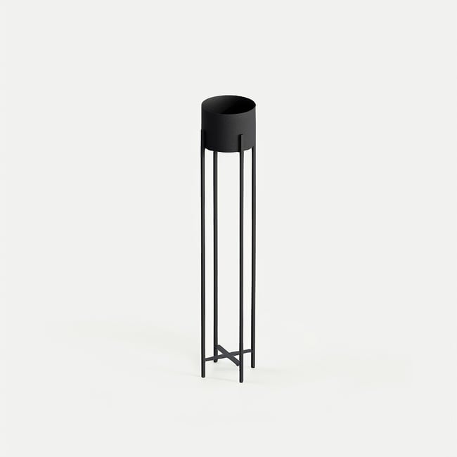 Декоративный горшок GED / ГЕД черный SO'HOME