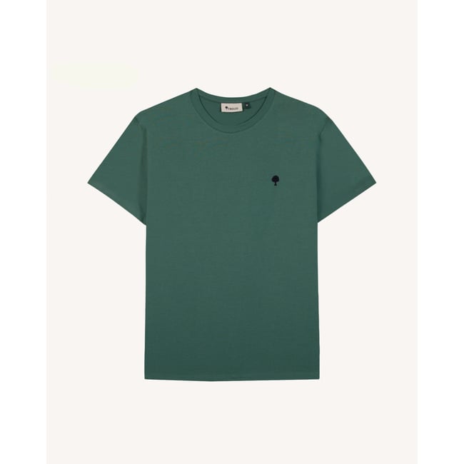 T-shirt en maille vert clair grisé <span itemprop=