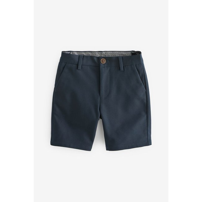 Short chino premium coupe classique bleu marine <span itemprop=