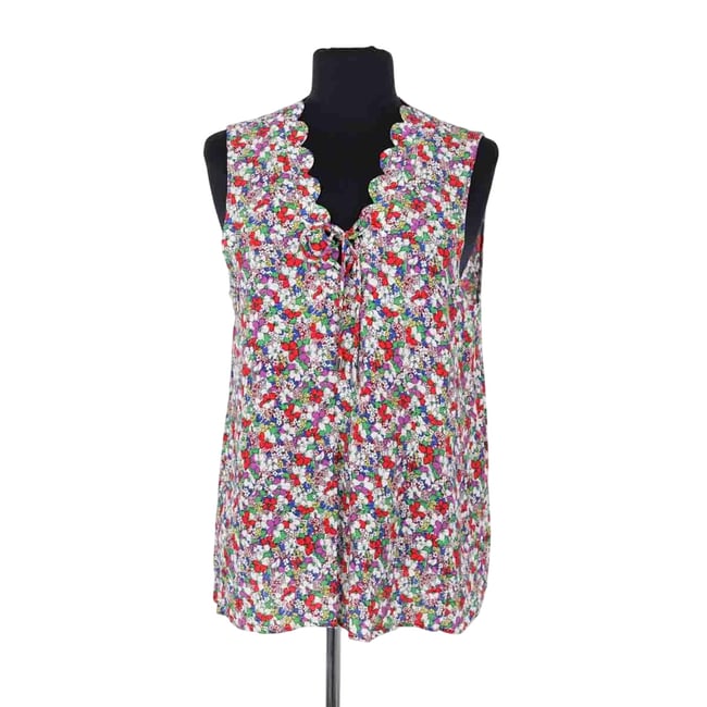 Top sans manche - Très Bon État multicolore <span itemprop=