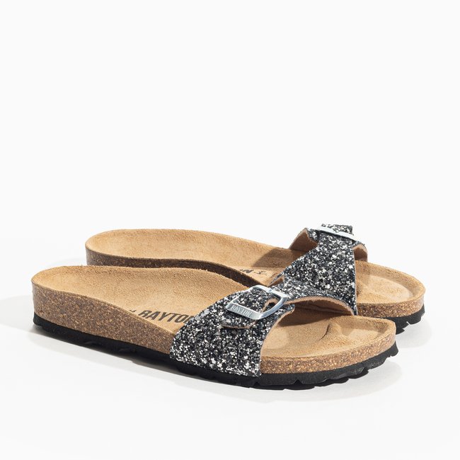 Sandales ZEPHYR pour enfants argent <span itemprop=