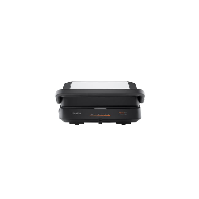 Grelhador Elétrico de Placas SlideControl HeatPro 2000W 4586FL, FLAMA preto  <span itemprop=