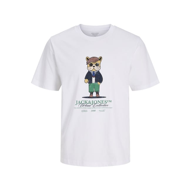 T-shirt manches courtes à motif - JACK & JONES