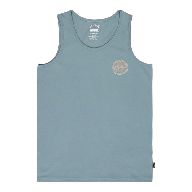 Débardeur CRAYON WAVE bleu washed blue <span itemprop=