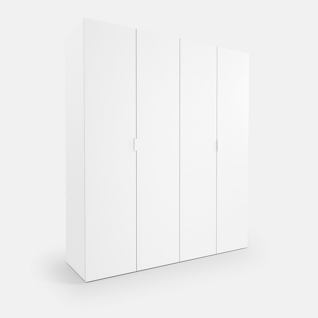 Remia 4-Door Wardrobe white LA REDOUTE INTERIEURS