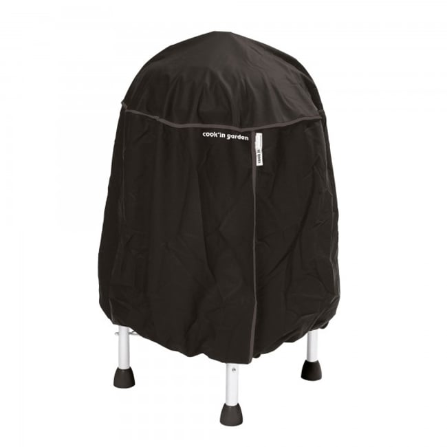 Housse pour barbecue boule, rond noir <span itemprop=