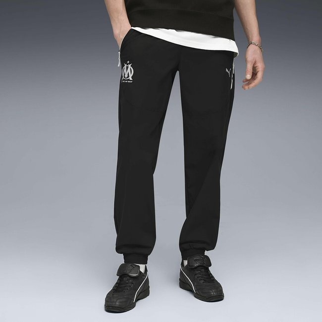 Pantalon Olympique de Marseille noir <span itemprop=