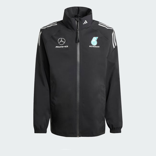 Veste De Pluie De Mécanicien Mercedes - Amg Petronas Formula One Team Veste De Pluie De Mécanicien Mercedes - Amg Petronas Formula One Team black / reflective silver <span itemprop=