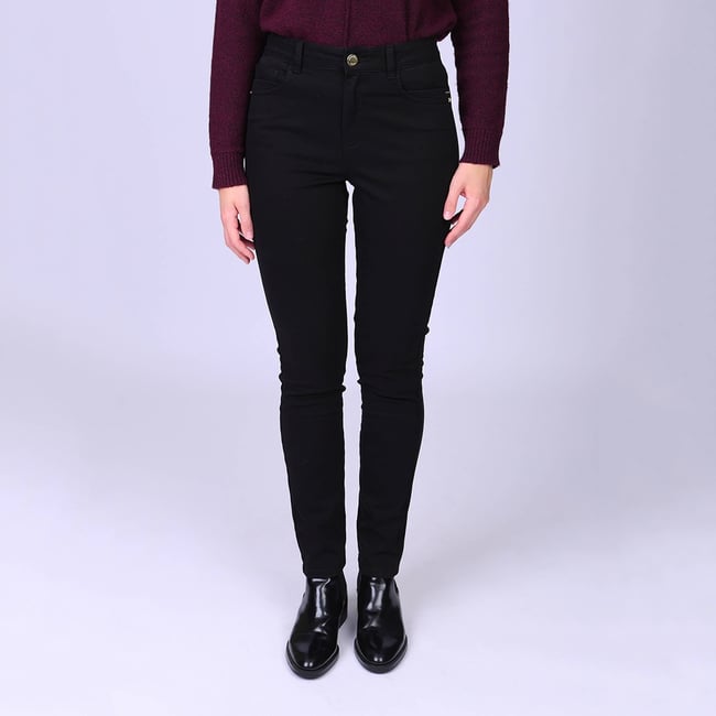 Pantalon Hilena noir <span itemprop=