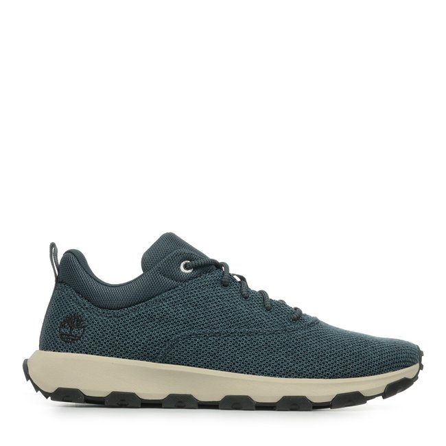 Baskets Winsor Park Lace Up dark blue knit <span itemprop=