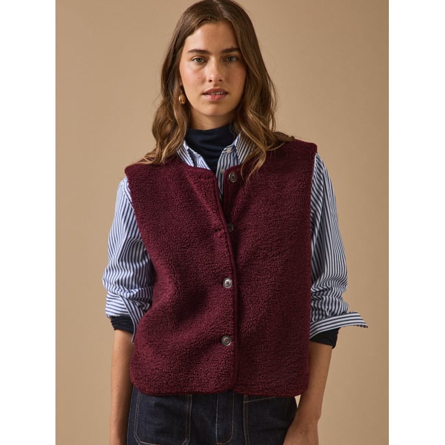 Veste sans manches en sherpa - CYRILLUS