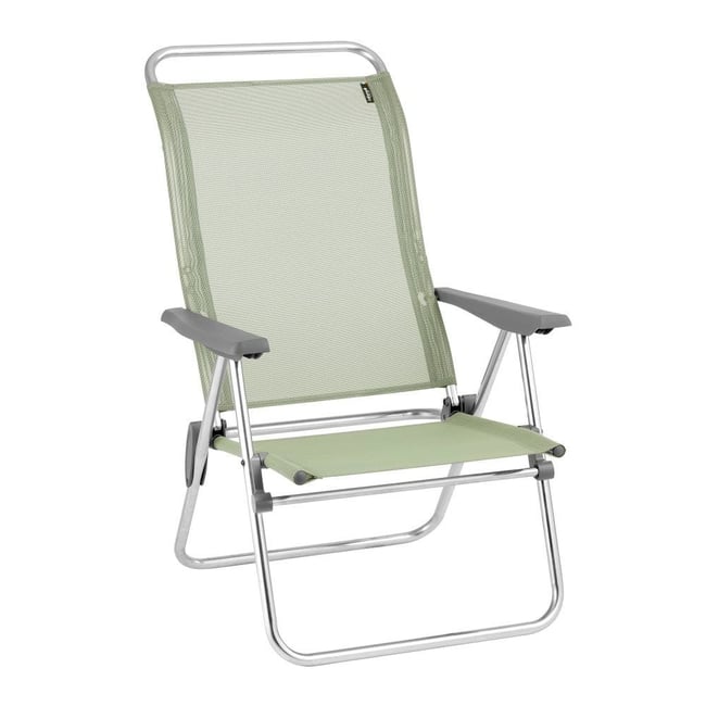 Fauteuil pliant ultra-léger - ALU LOW vert moss <span itemprop=