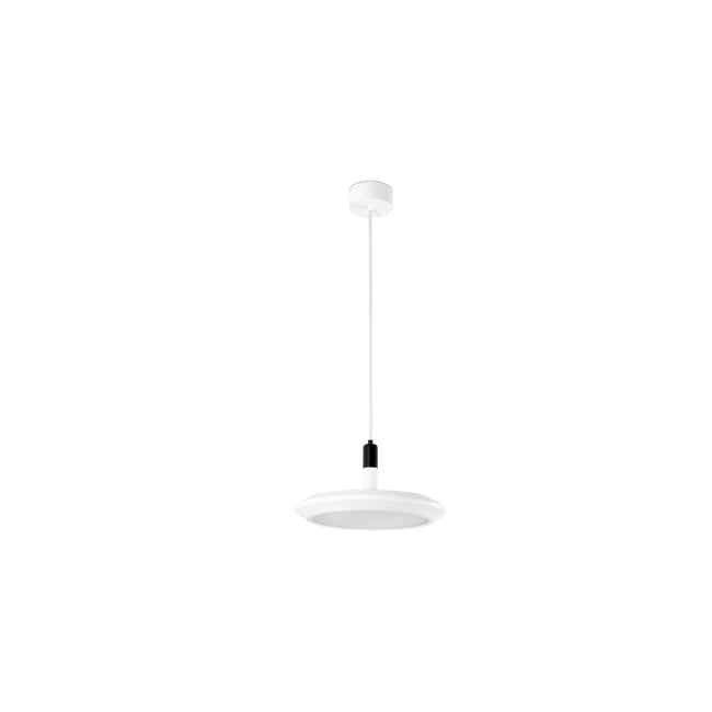 Suspension    lumière chaude  PLANET Couleur blanc <span itemprop=