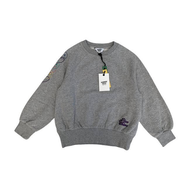 Pull  - Très bon état gris <span itemprop=
