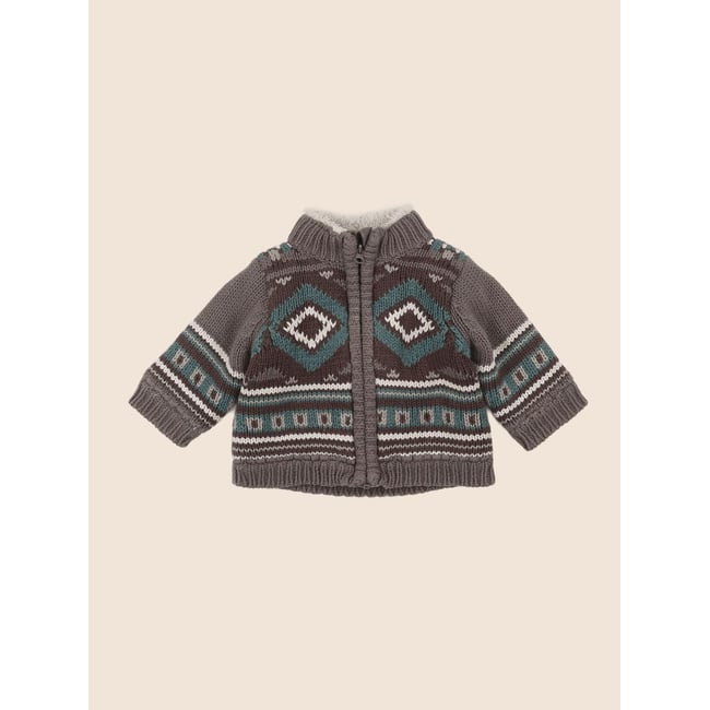 Pull - Très bon état multicolore <span itemprop=