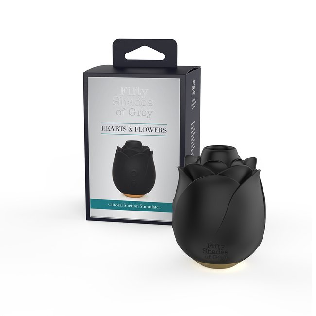 Estimulador de clitóris, Rose preto <span itemprop=