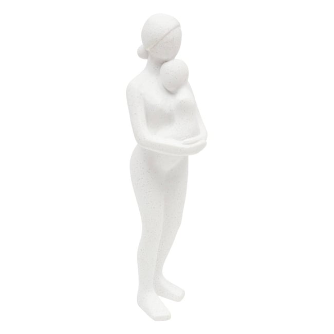 Famille déco Colin H.21cm blanc Couleur modèle b <span itemprop=