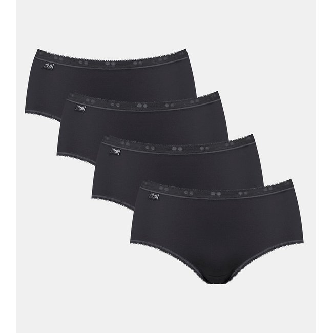 Cuecas médias Sloggi Basic (lote 3+1 grátis) - SLOGGI