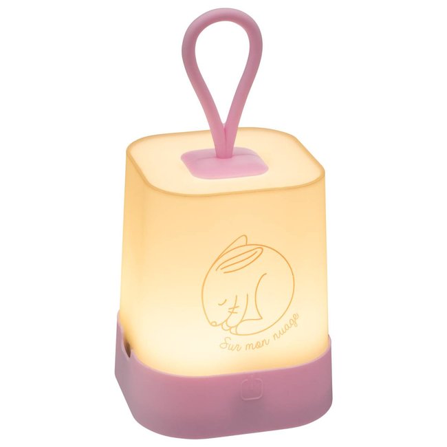 Veilleuse enfant LEIA rose <span itemprop=