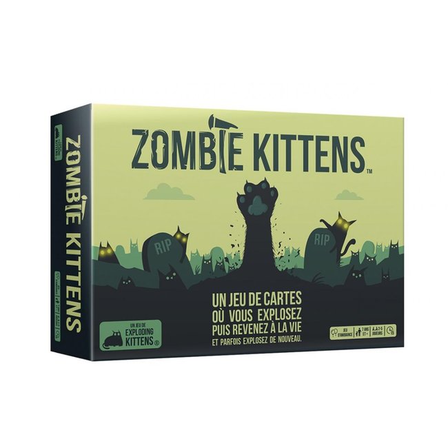 Zombie Kittens E- Exploding kittens - ASMODEE