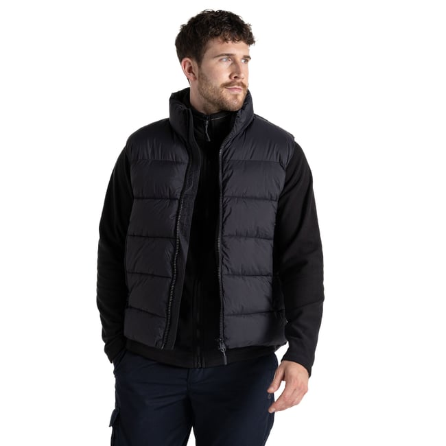 Veste rembourrée sans manches EXPERT noir <span itemprop=