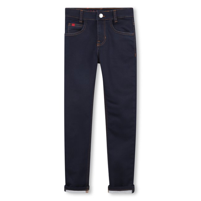 Pantalon en jean rinse wash <span itemprop=