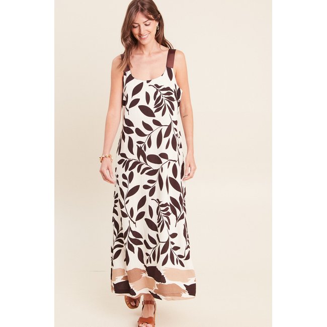 Robe longue évasée noir <span itemprop=