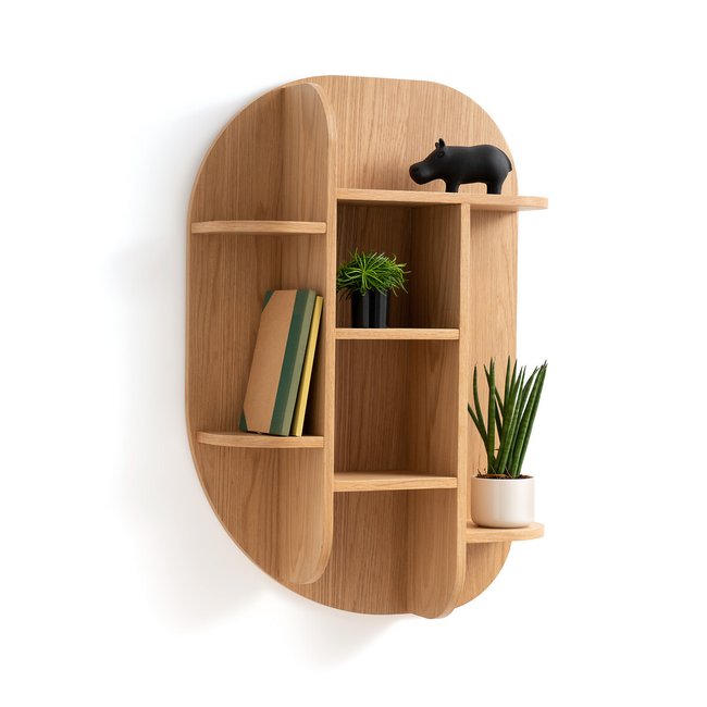 Étagère murale en chêne, Mila Couleur chêne <span itemprop=