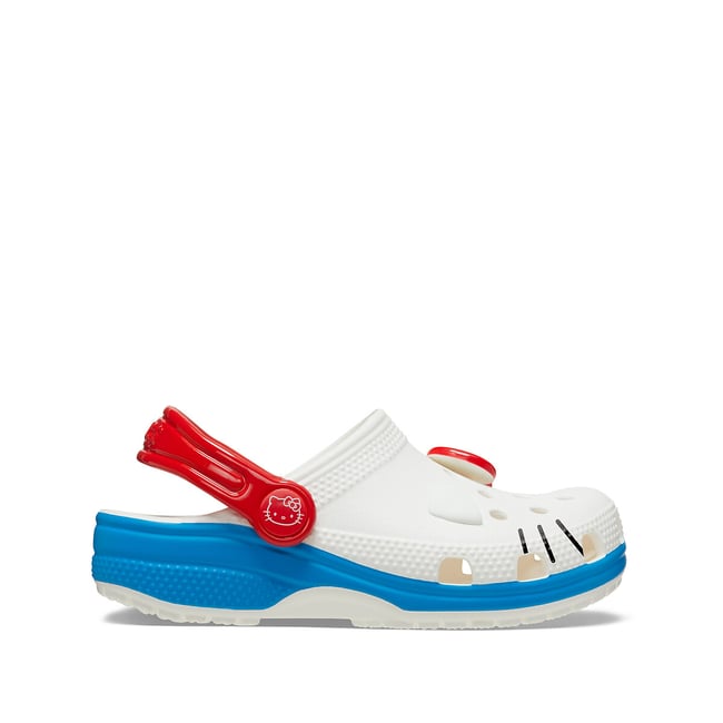 Sabots classic Hello Kitty blanc <span itemprop=