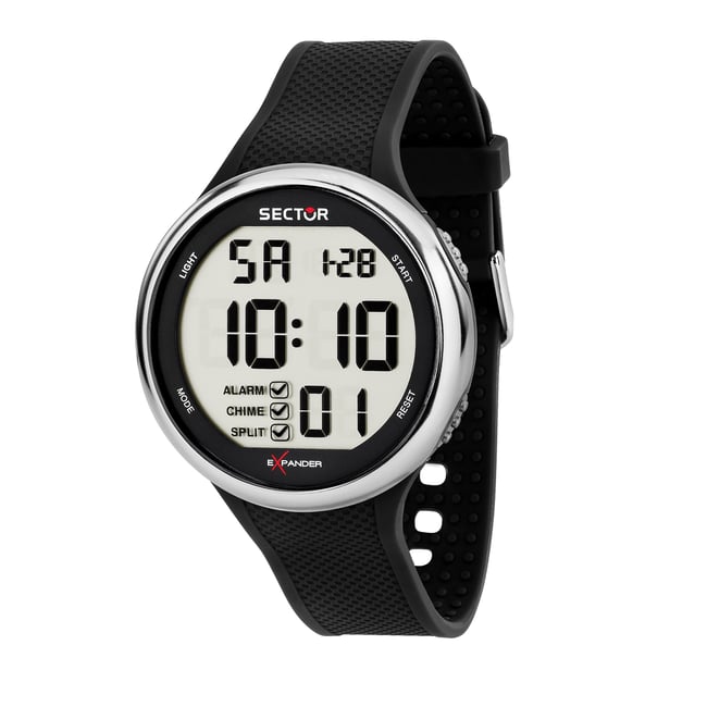 Montre EX-17, digital noir, sunray <span itemprop=