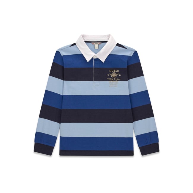 Polo En Jersey À Rayures sm4v <span itemprop=