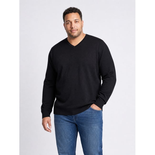 Pull col v grande taille millgate - PETROL INDUSTRIES