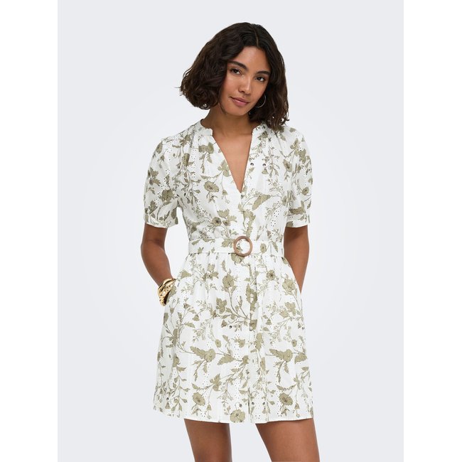 Robe ONLNATHY Robe courte cloud dancer <span itemprop=