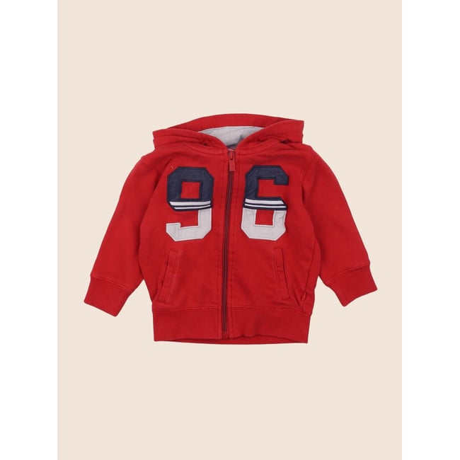 Sweat - Etat satisfaisant rouge <span itemprop=