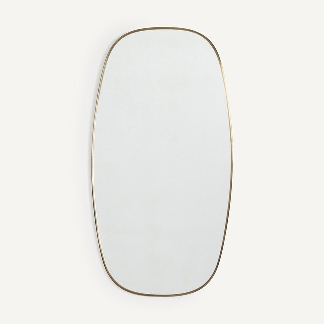 Miroir cadre laiton vieilli H100cm, Caligone laiton vieilli <span itemprop=