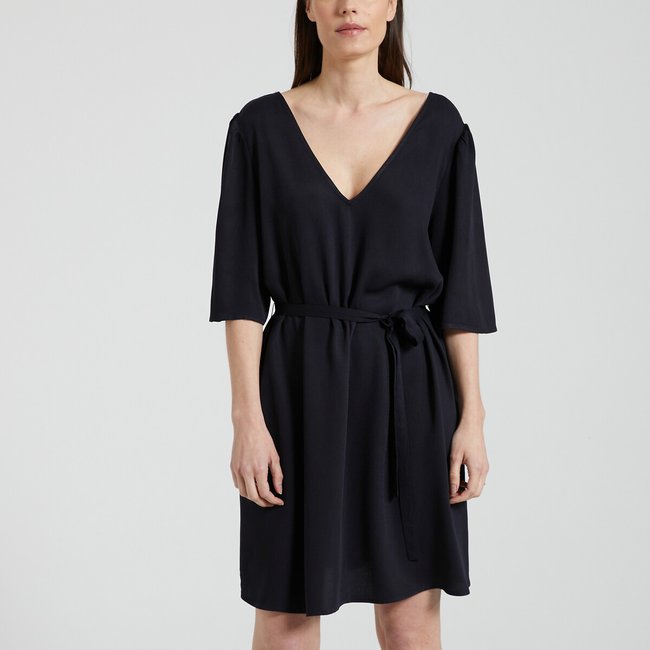 Robe droite, dos en dentelle - VILA
