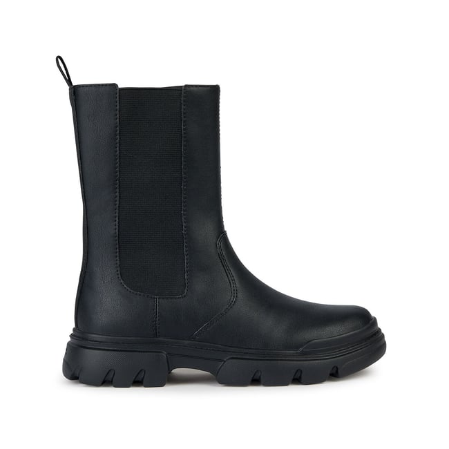 Bottines  chelsea respirantes Junette noir <span itemprop=