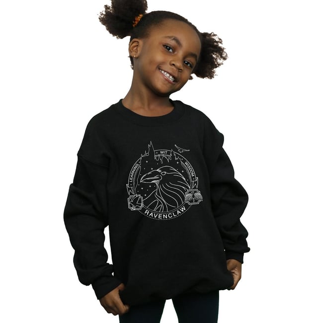 Sweat RAVENCLAW noir <span itemprop=