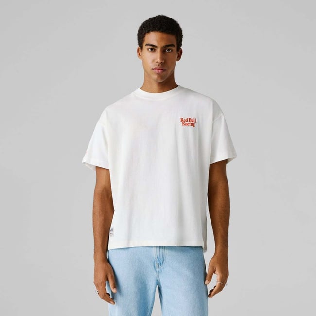 Red Bull Racing T-Shirt À Coupe Large Avec Imprimé Au Dos - PEPE JEANS