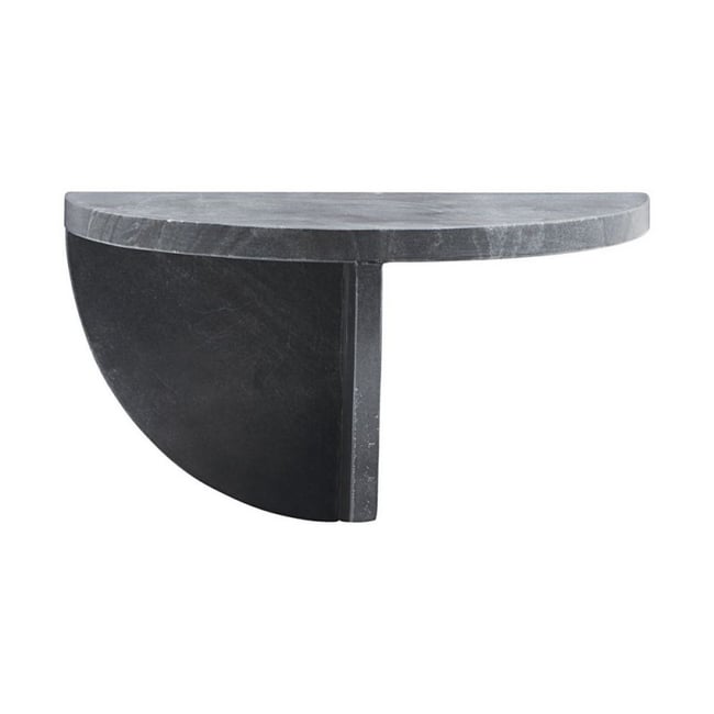 Étagère murale marbre  Mega Couleur noir <span itemprop=