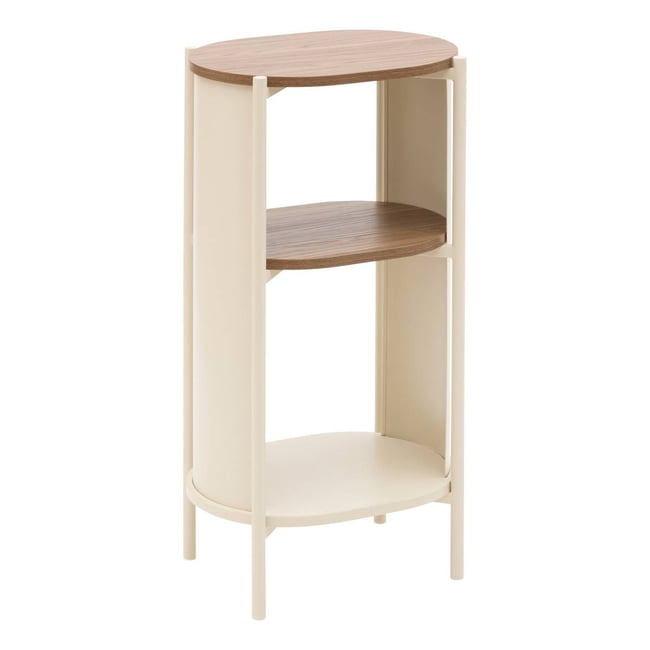 Étagère de salle de bain rectangulaire ARGILEO Couleur blanc <span itemprop=