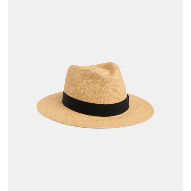 Panama chanama paille marron clair <span itemprop=