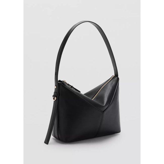 Sac porté épaule réglable noir <span itemprop=