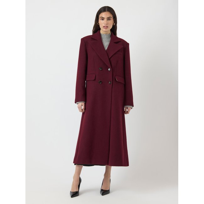 Manteau YASROYLA - LAINE MÉLANGÉE - YAS